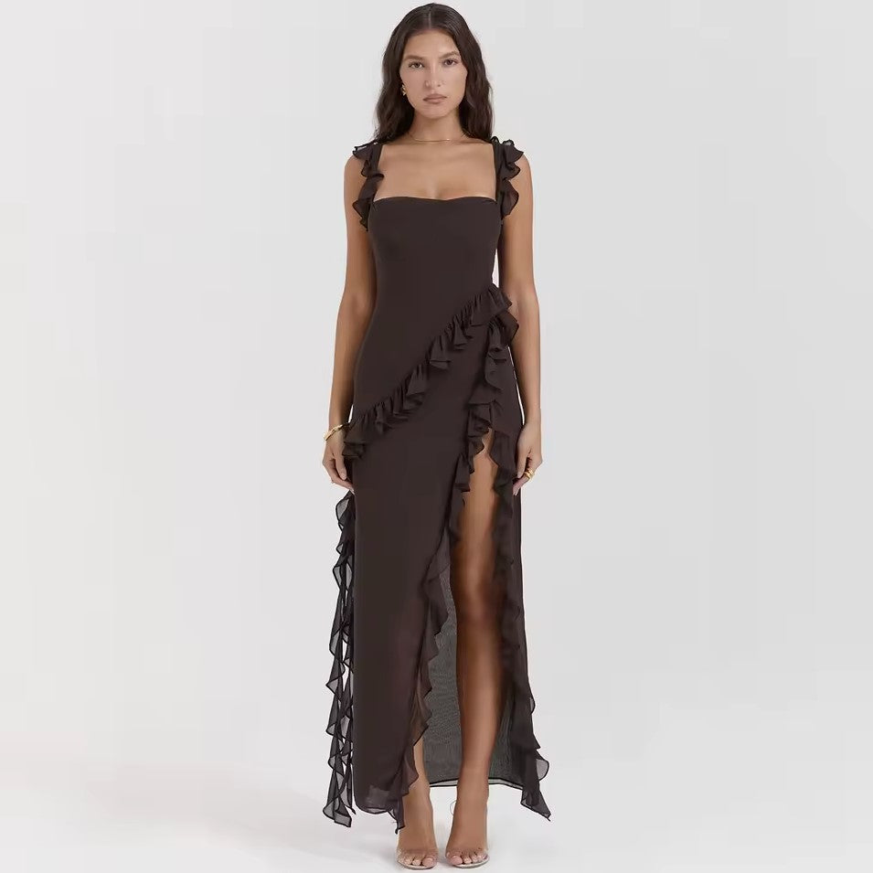 Roxanne™ - Vestito elegante con spacco