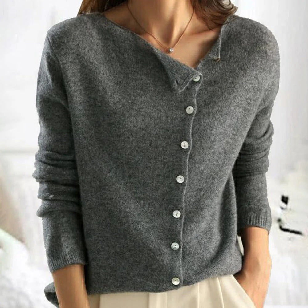Velia™ - Cardigan Donna Effetto Cashmire