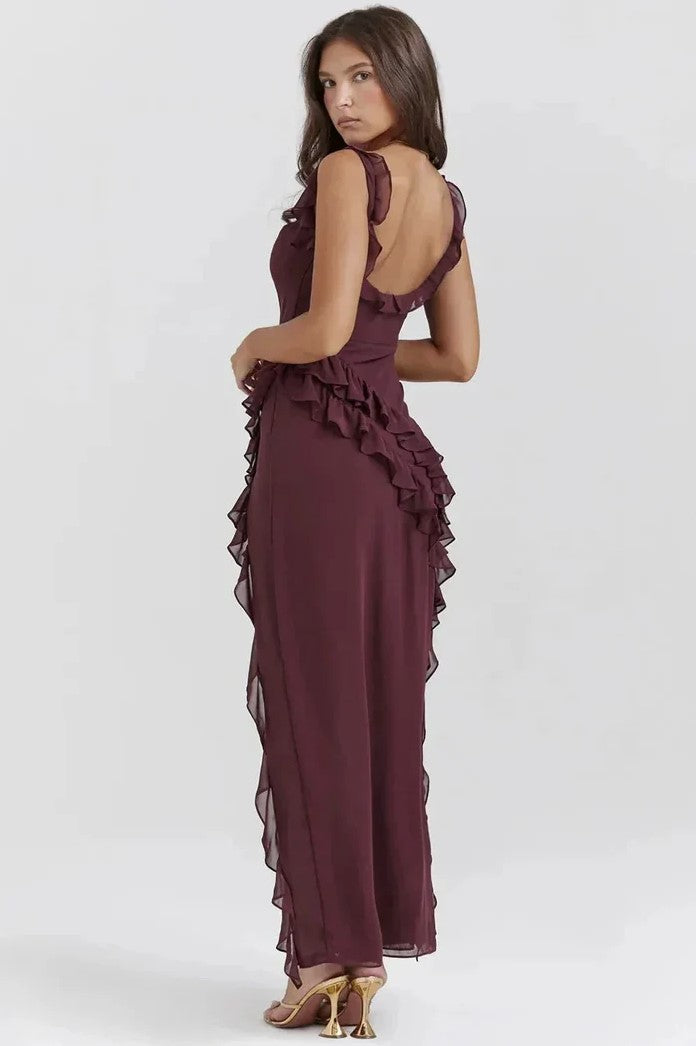 Roxanne™ - Vestito elegante con spacco