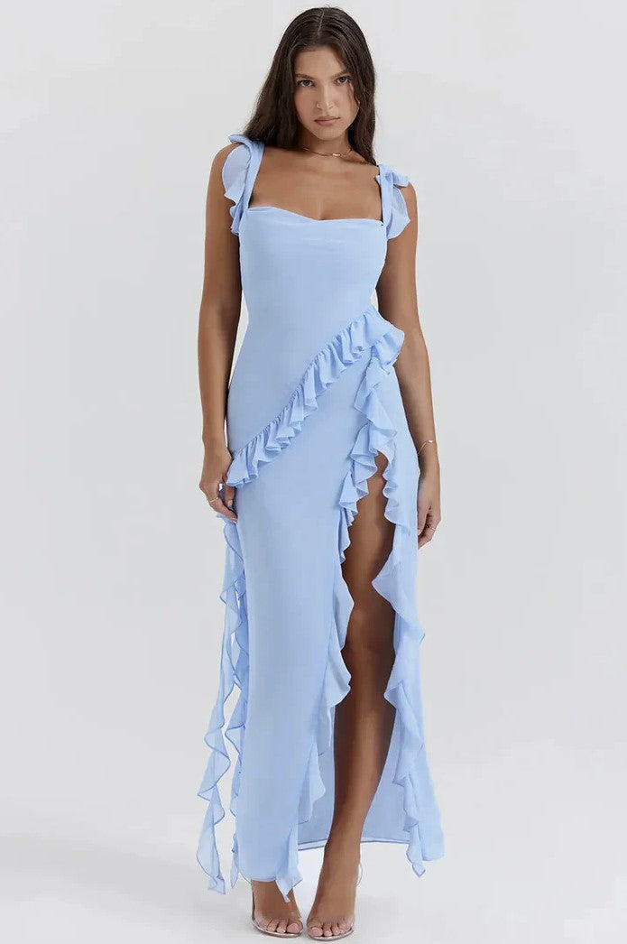 Roxanne™ - Vestito elegante con spacco