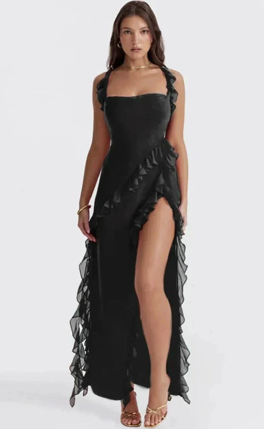 Roxanne™ - Vestito elegante con spacco